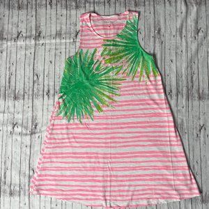 Lilly Pulitzer Womens Whitney Coverup Coral Reef Gone Coconuts Dress Size XXS